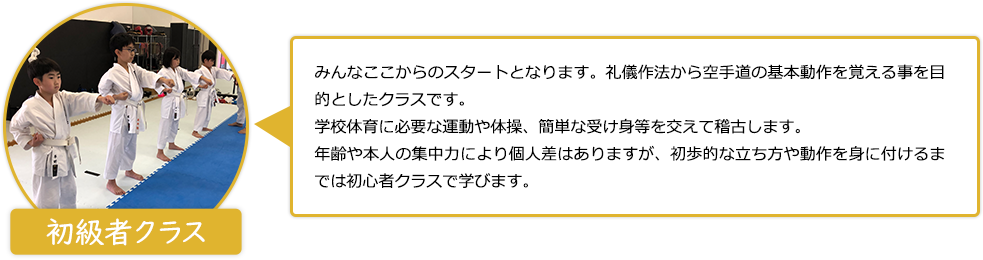 初級者クラス