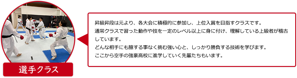 選手クラス
